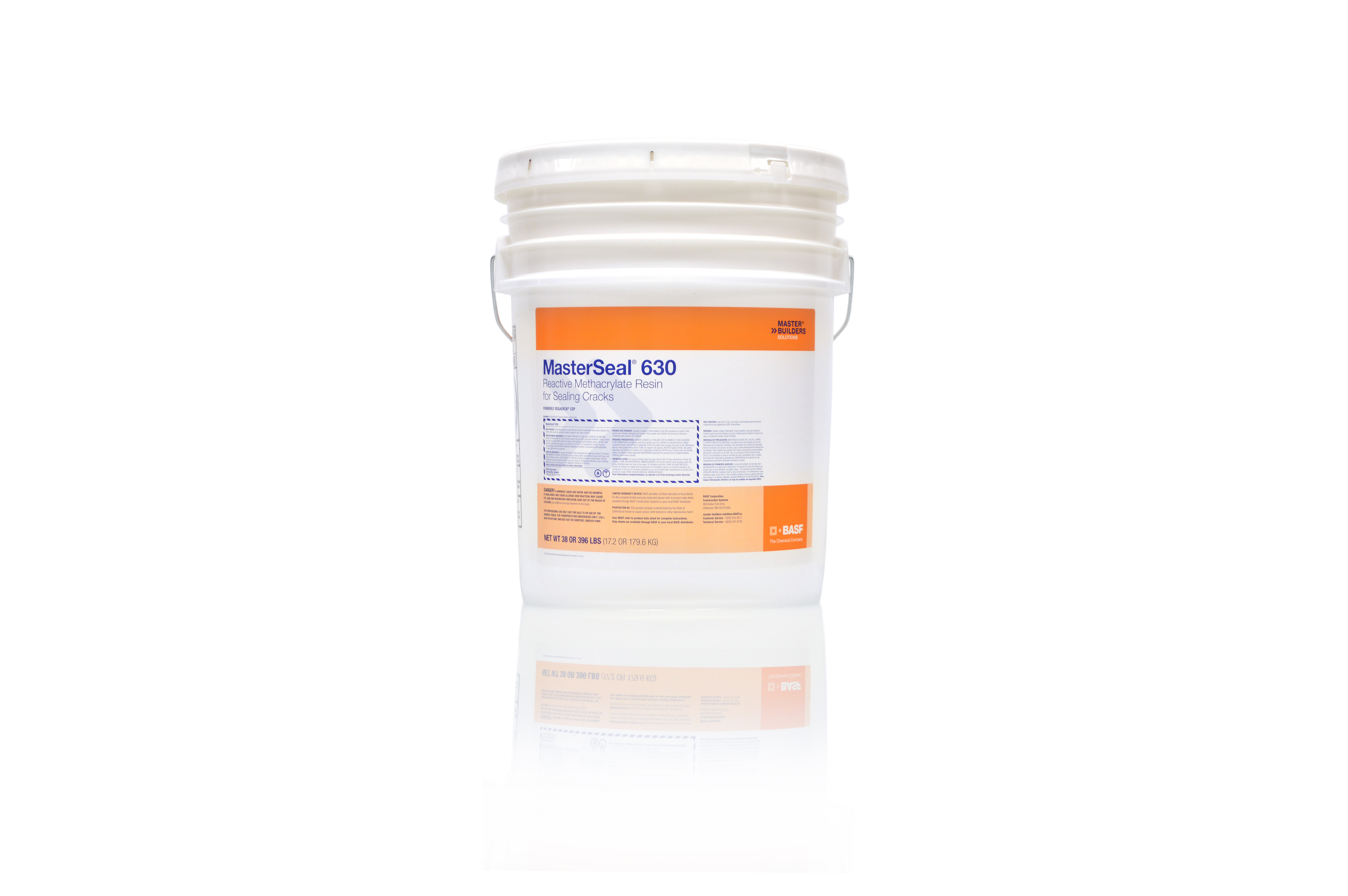 MasterSeal 630, triko supply, triko, supply, basf, reactive methacrylate resin for sealing cracks and concrete decks