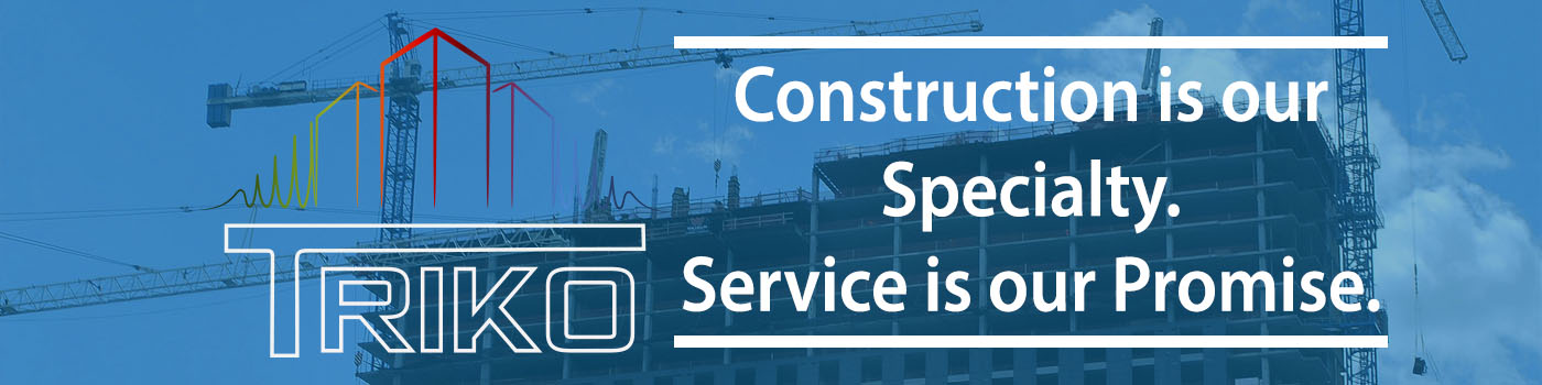 triko slogan, triko supply, triko, supply, sealants, backer rod, concrete repair, protection, traffic coatings, fire protection, waterproofing, restoration products